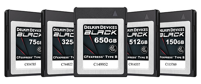 Delkin's New BLACK CFexpress Type B Memory Cards – CompactFlash